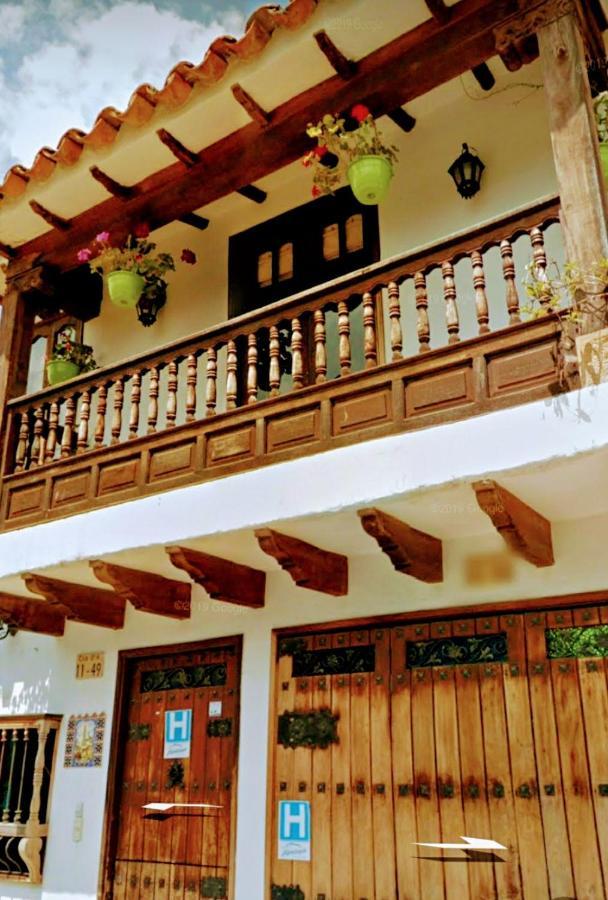 Hostal Boutique Narino Plaza Villa de Leyva Exterior foto